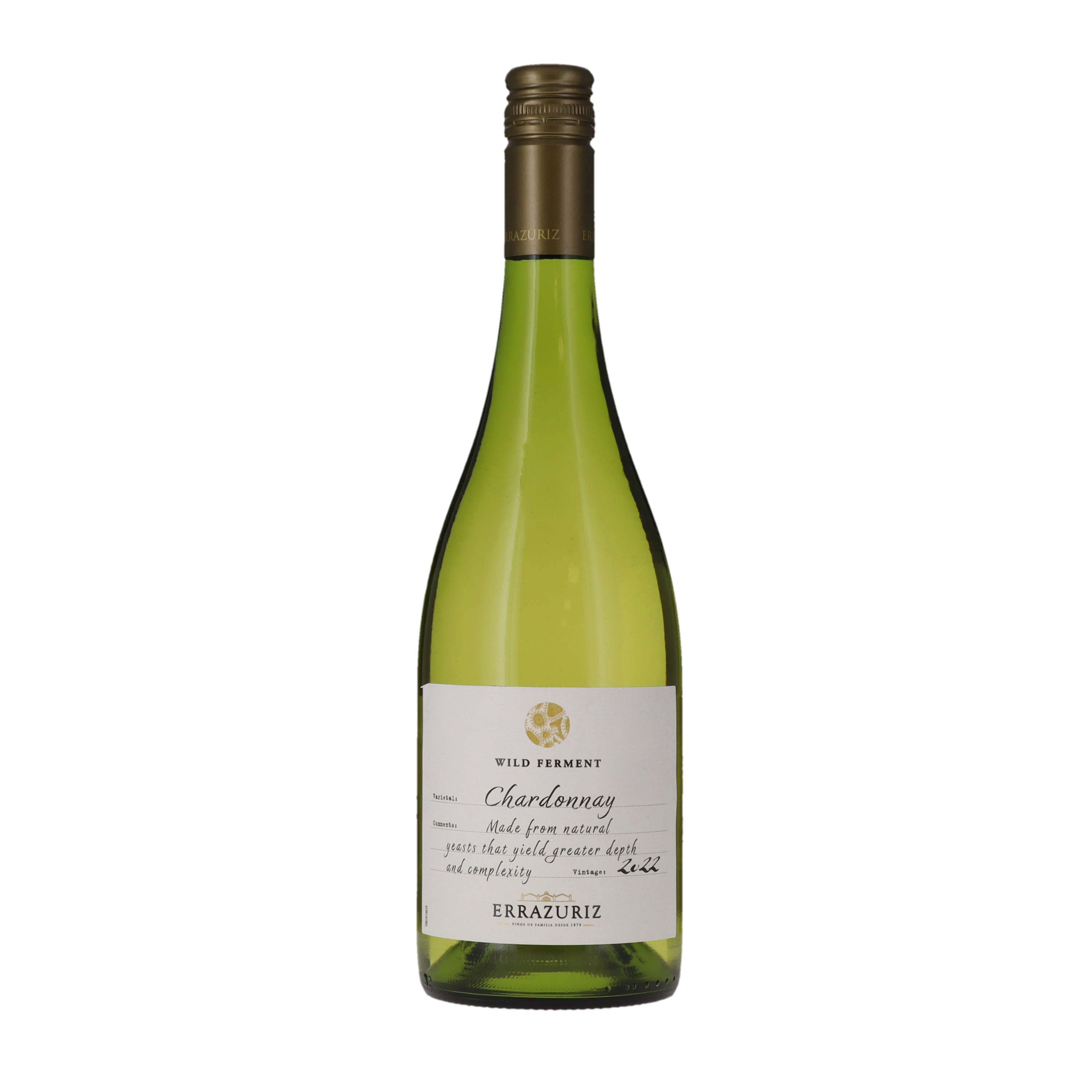 ERRAZURIZ WILD FERM CHARD 75x6